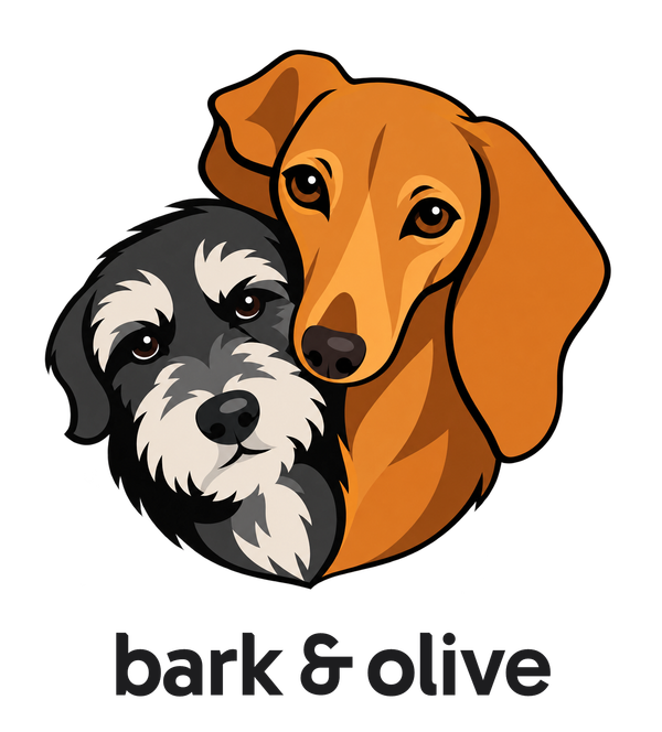 Bark & Olive: grey Bark on the left and brown Olive on the right
