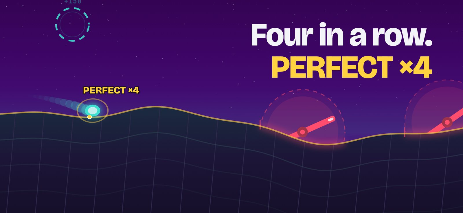 Four PERFECTs in a row, at night in the rain